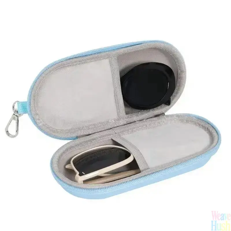 Hard Shell Anti-Scratch Eyeglass Case, Portable Sunglasses Storage Organizer, Protective Travel Gear For Outdoor Activities And Daily Use, One Size Fits Most Glasses