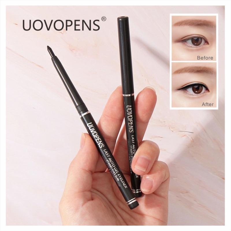 UOVOPENS famous craftsman, black eyeliner pen Gel Eyeliner ultra-thin eyeliner waterproof UP04