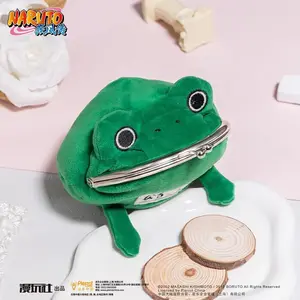 Brdwn Naruto Green Frog China Official Authorization Cosplay Coin Purse Wallet