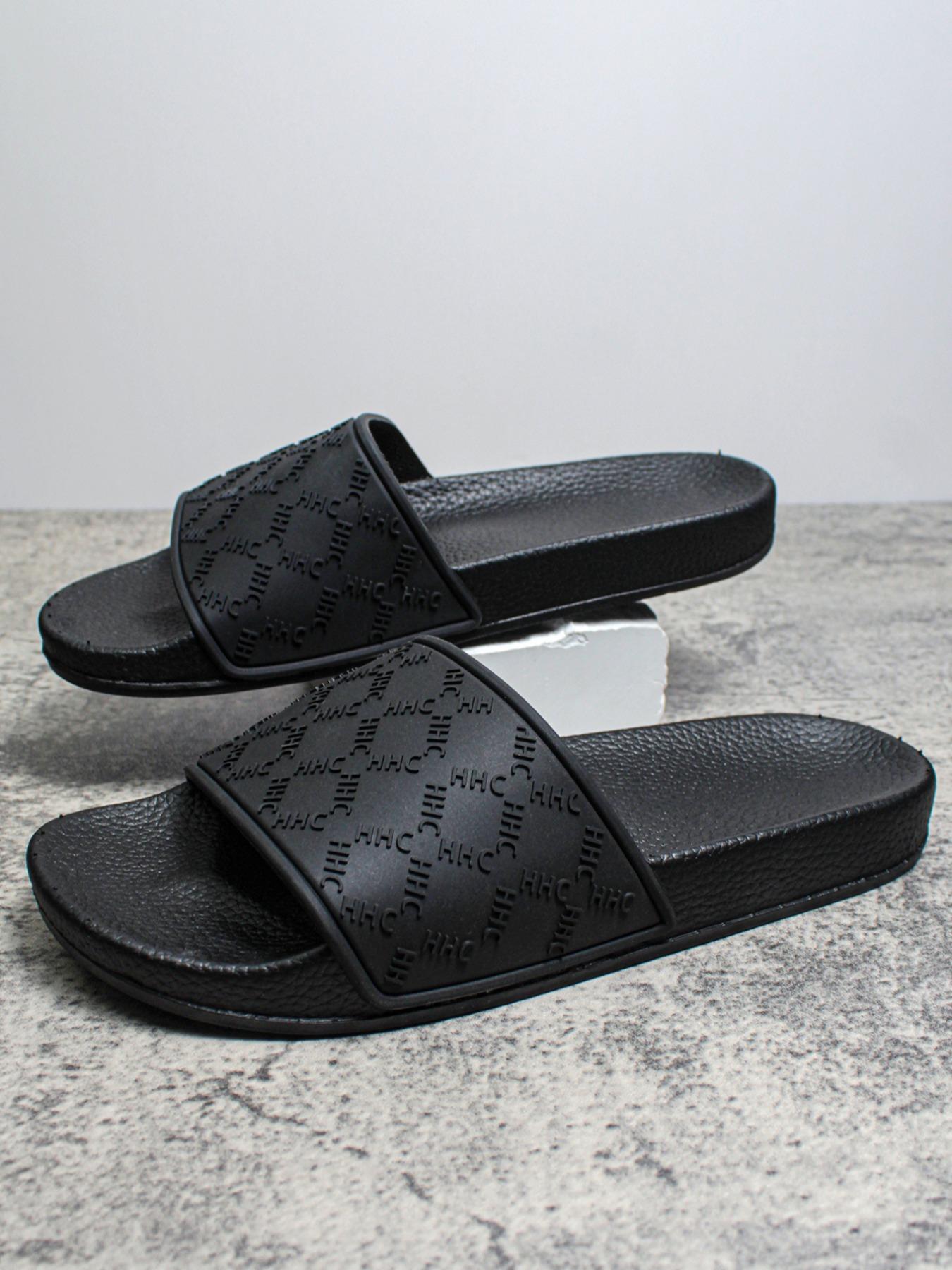 2026 New Men's Summer Fashion Outdoor Casual Wearable Slip-Ons, Durable Bathroom Non-Slip Eva Sole Slippers