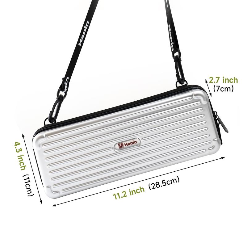 Portable Printer Carrying Case - Waterproof Travel Suitcase Compatible with HPRT MT610 & MT610 Pro Printer, Compact Storage Holder for Printer, Paper & USB Cable (Bag Only)