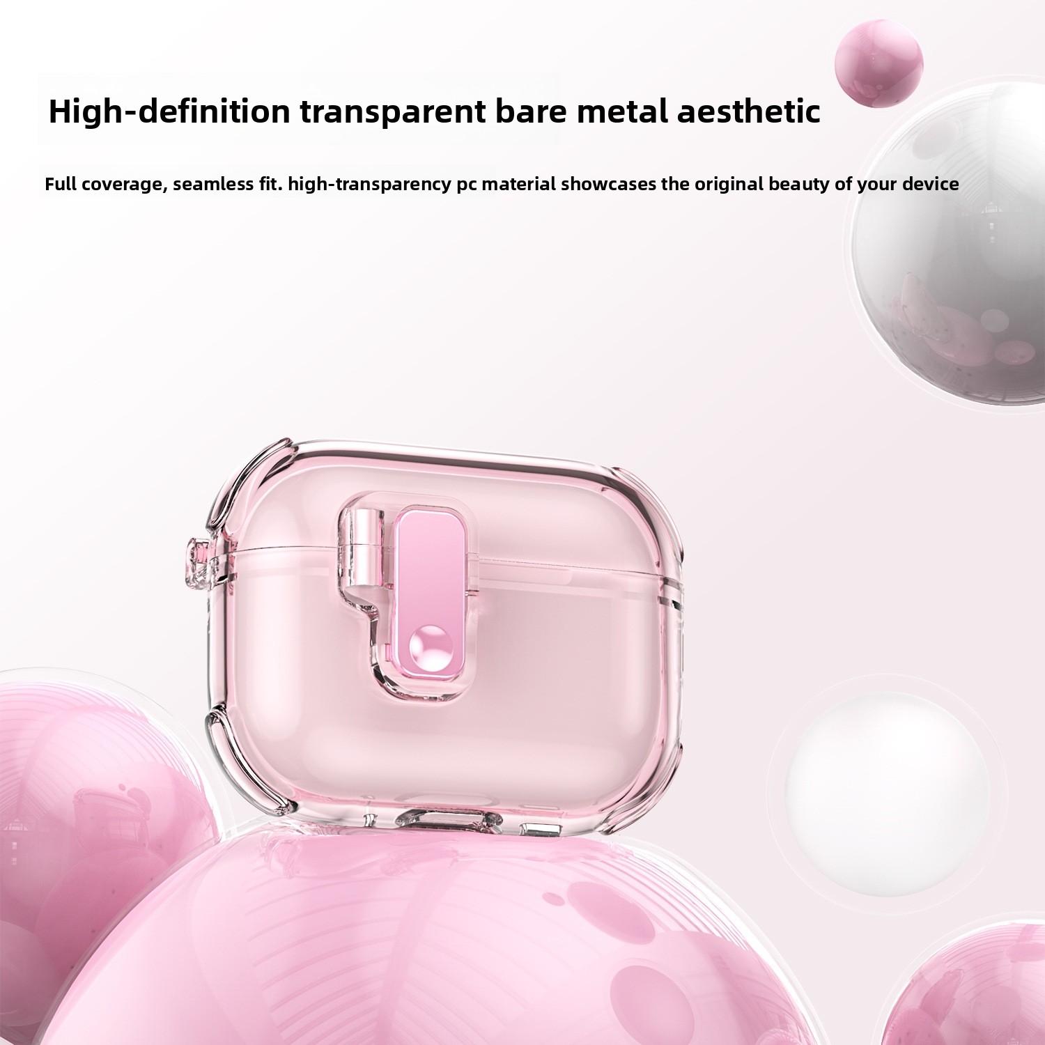 Compatible with Airpodspro3/pro2 Apple protective case, 3rd generation automatic pop-up cover, 4th generation Bluetooth earphone case