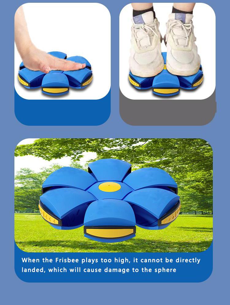 Bouncing ball,Magic metaball ,Magic Flying Saucer,bouncy ball,Parent-child interaction, pet toys, the best gift