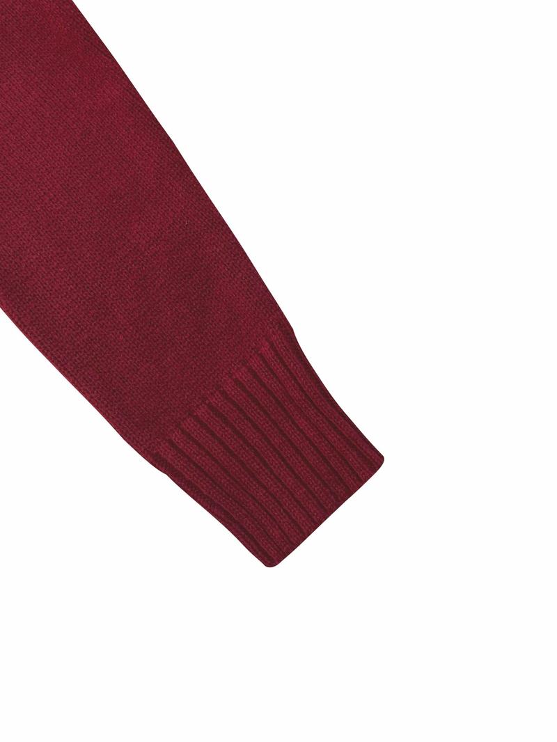 Elegant Women's Loose Bow Embroidered Moire Sweater, Casual Round Neck Long Sleeve Knitwear, Spring & Fall Fashion Elegant Women's Loose Bow Embroidered Moire Sweater, Casual Round Neck Long Sleeve Knitwear, Spring & Fall Fashion