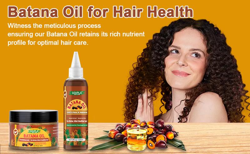 Pure Organic Batana Oil for Hair Growth - Strengthens Hair, Promotes Thicker, Natural Hair Oil Conditioner Deep Conditioning Haircare Moisturizes Pure Organic Batana Oil for Hair Growth - Strengthens Hair, Promotes Thicker, Natural Hair Oil Conditioner Deep Conditioning Haircare Moisturizes