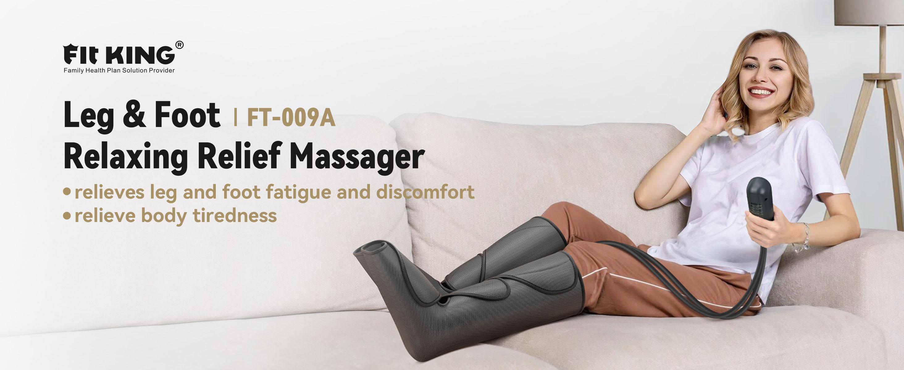 FIT KING Leg Massager with Handheld Controller For Foot and Calf Massage Relief Device Comfort feetmassager