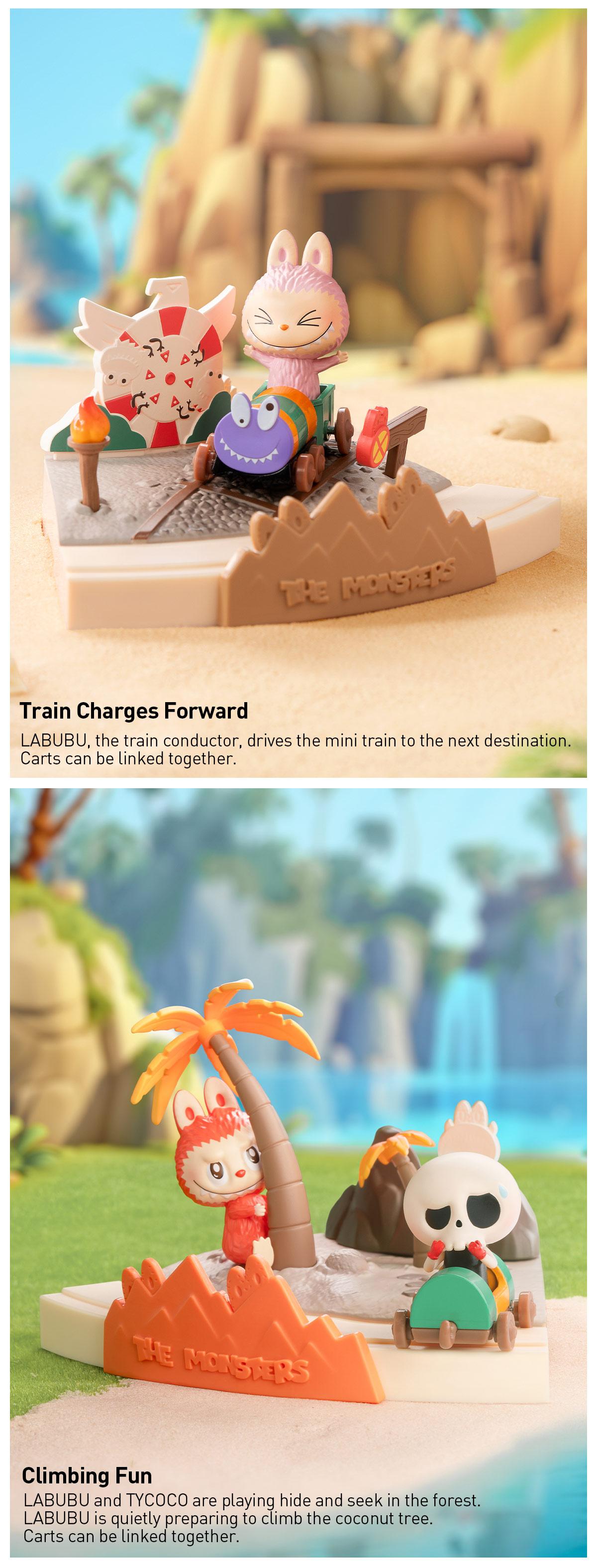 POP MART THE MONSTERS Playing Games Series Scene Sets, Blind Box, Mystery Box