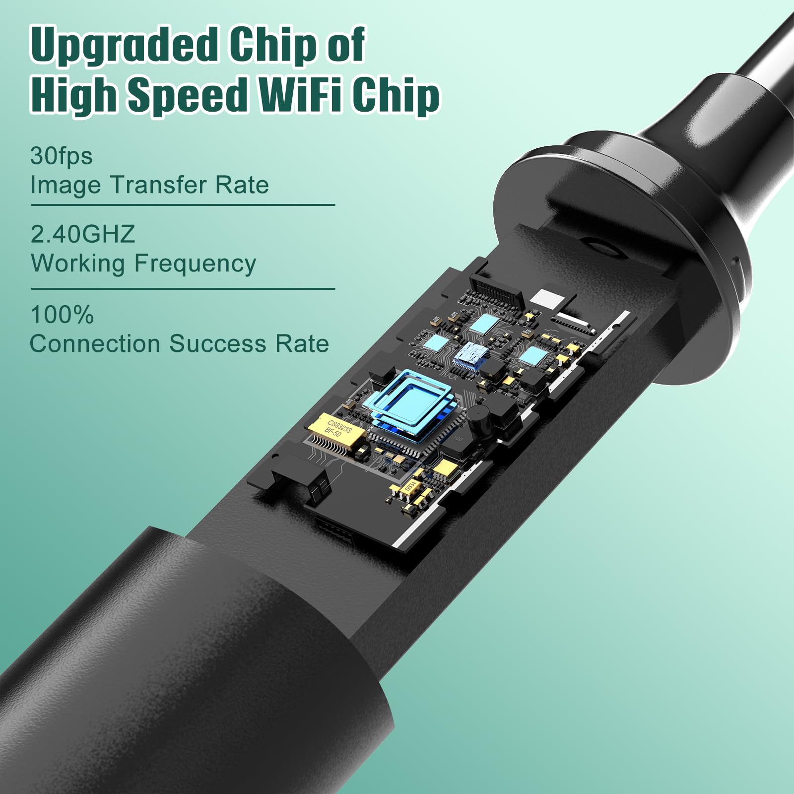 VITCOCO Ear Wax Removal, Ear Cleaning Kit for iPhone, iPad Ear  Cleaner with Camera 1920P FHD, Ear Camera 3.9mm Waterproof Otoscope with LED Light