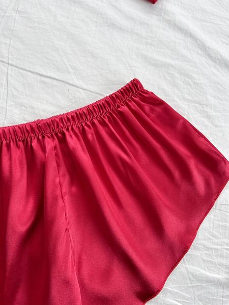 Women's Sheer Mesh Robe Lingerie Set, Sexy Plain Color Spaghetti Strap Shorts Three-Piece Suit, All-Season Fashion Sleepwear for Women