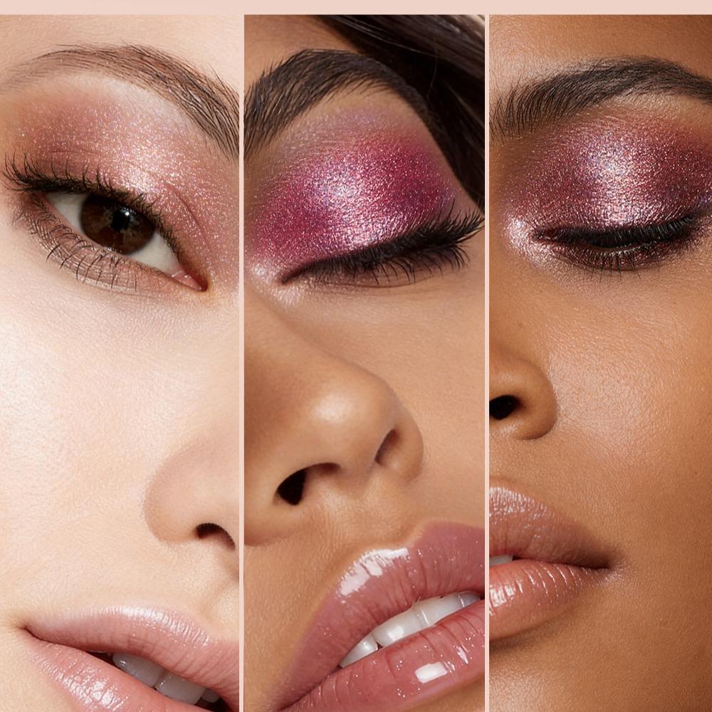 YOUNG VISION Liquid Eyeshadow, Fall Winter Warm Tone, Lightweight Long-Lasting Formula, Deep Eye Shadow Effect, Cosmetics