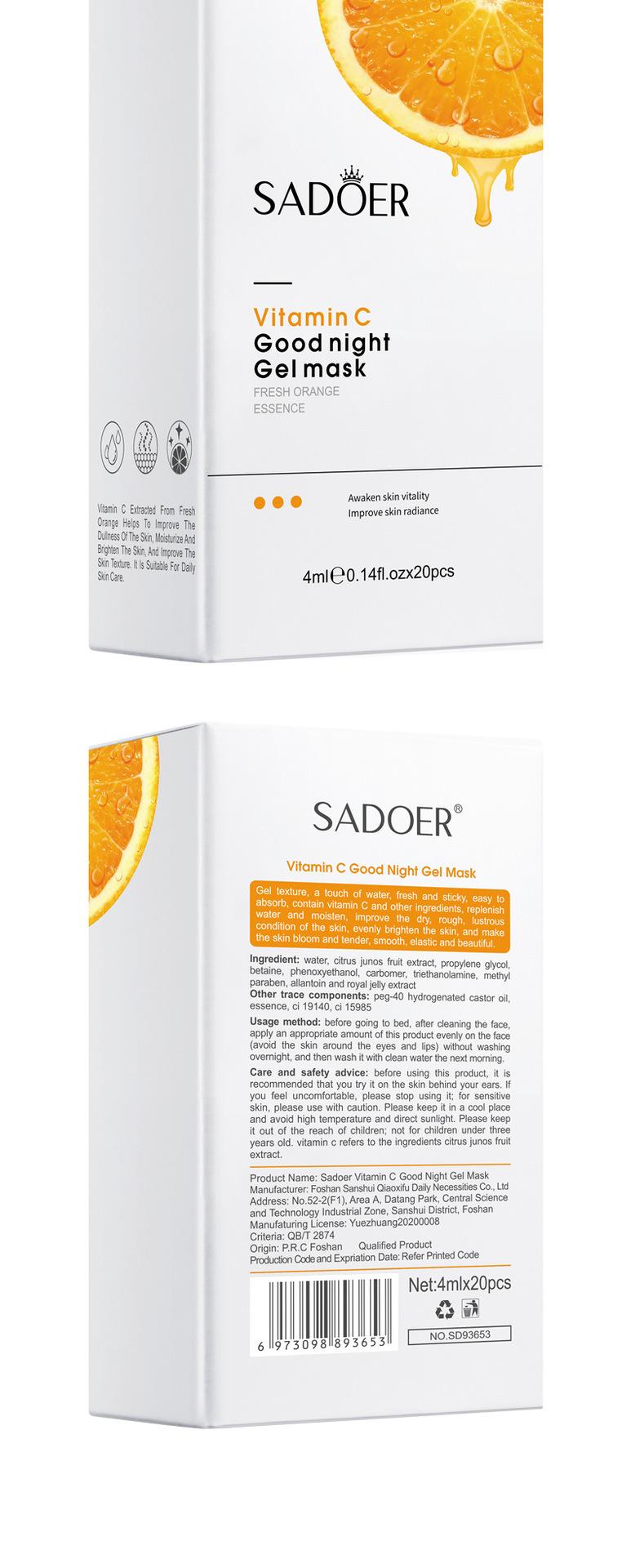 Value Pack Aloe VC Niacinamide Sleeping Mask | Portable Night Moisturizer