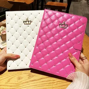 Funda Case for iPad 7th 8th 9th 10th Gen iPad Air4 Air5 iPad Pro11 Air11 A16 Lambskin Stand Smart Case iPad 9.7 2017 2018 Coque