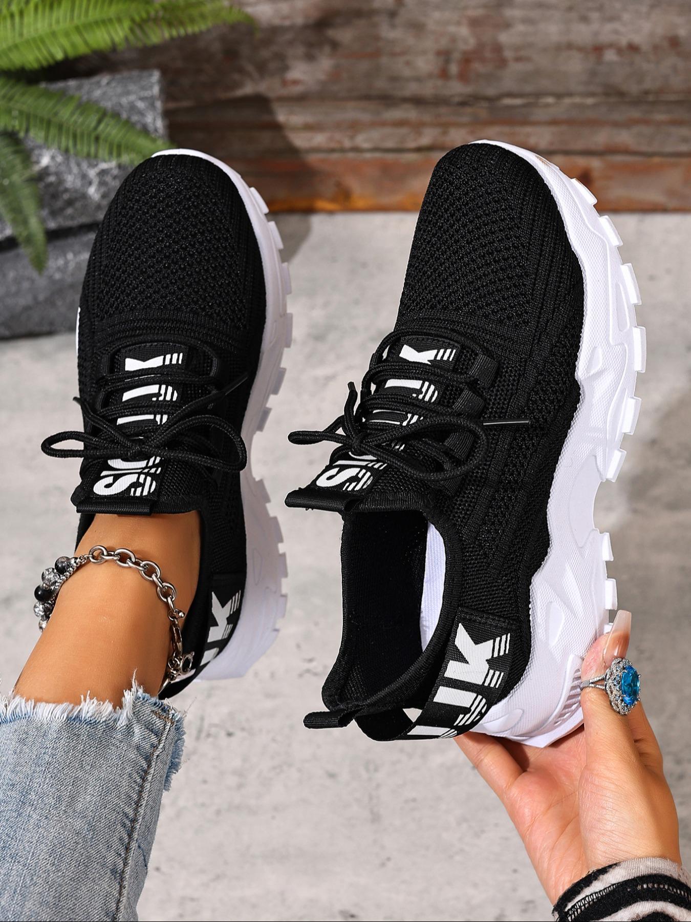 Women's Casual Sport Shoes Fitness Walking Daily Wear Spring Lightweight Low Top Soft Lining Women's Road Running Shoes