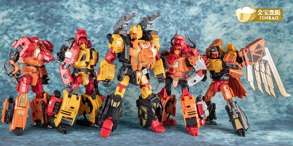 43cm Jinbao Bruticus G1 GT Transformation Predaking AOYI Action Figure Toy Masterpiece Movie Model Oversized Robot