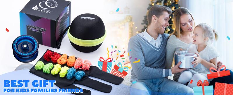 MAGICYOYO Responsive YoYo K1-Plus with Yoyo Bag + 12 Yoyo Strings and YoYo Glove Gift for Kids Beginners MAGICYOYO Responsive YoYo K1-Plus with Yoyo Bag + 12 Yoyo Strings and YoYo Glove Gift for Kids Beginners
