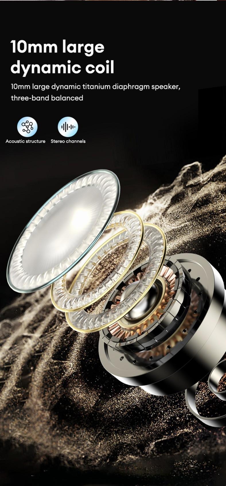 Clipbuds 7 Clip-on Design Wireless Headphones, Powerful Sound Effects for Music, Dustproof & Waterproof Sports Earbuds for Running, Workout, Audio