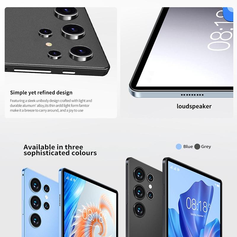 Global Version 5g 10.1 Inch Touchscreen Tablet PC, Android 13.0 System, 4GB RAM 64GB Storage, 5mp & 8mp Cameras, 6000mah Battery, Dual Sim, HD Screen