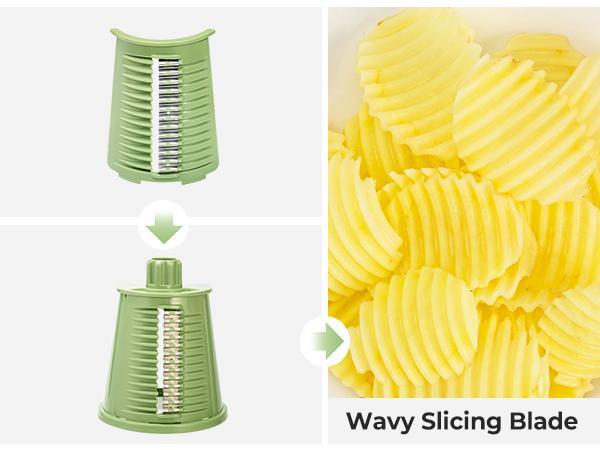SUSTEAS Save Time with This 5-Blade Rotary Grater! Smoothly Shred Cheese & Veggies. Rock-Solid Suction & Ergonomic Handle Prevent Slips – Stylish Retro Green SUSTEAS Save Time with This 5-Blade Rotary Grater! Smoothly Shred Cheese & Veggies. Rock-Solid Suction & Ergonomic Handle Prevent Slips – Stylish Retro Green