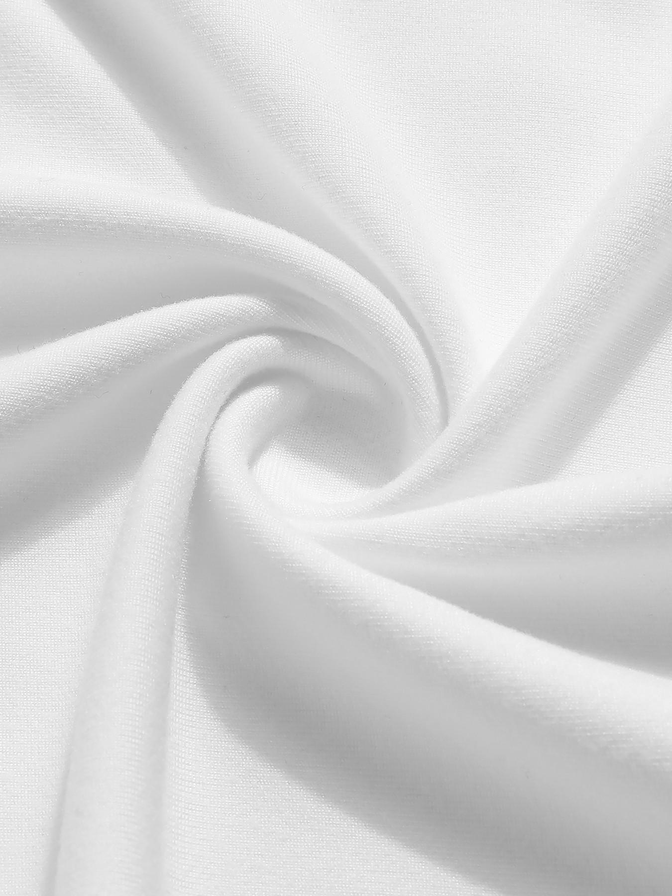 American Style Dodgers Letter Print Asymmetrical Neck Off-Shoulder Short Sleeve T-Shirt, Women's Summer Casual Streetwear Top