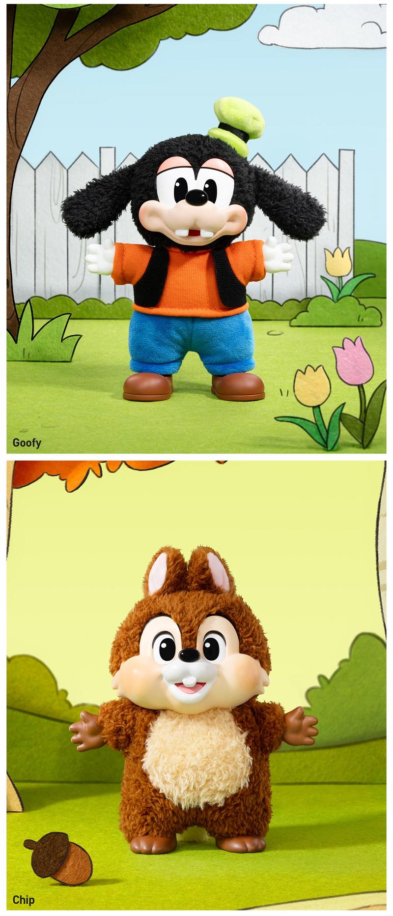 POP MART Mickey Family Cute Together Keychain Series Figures Blind Box, Collectible Toys, Valentine’s Day Gifts