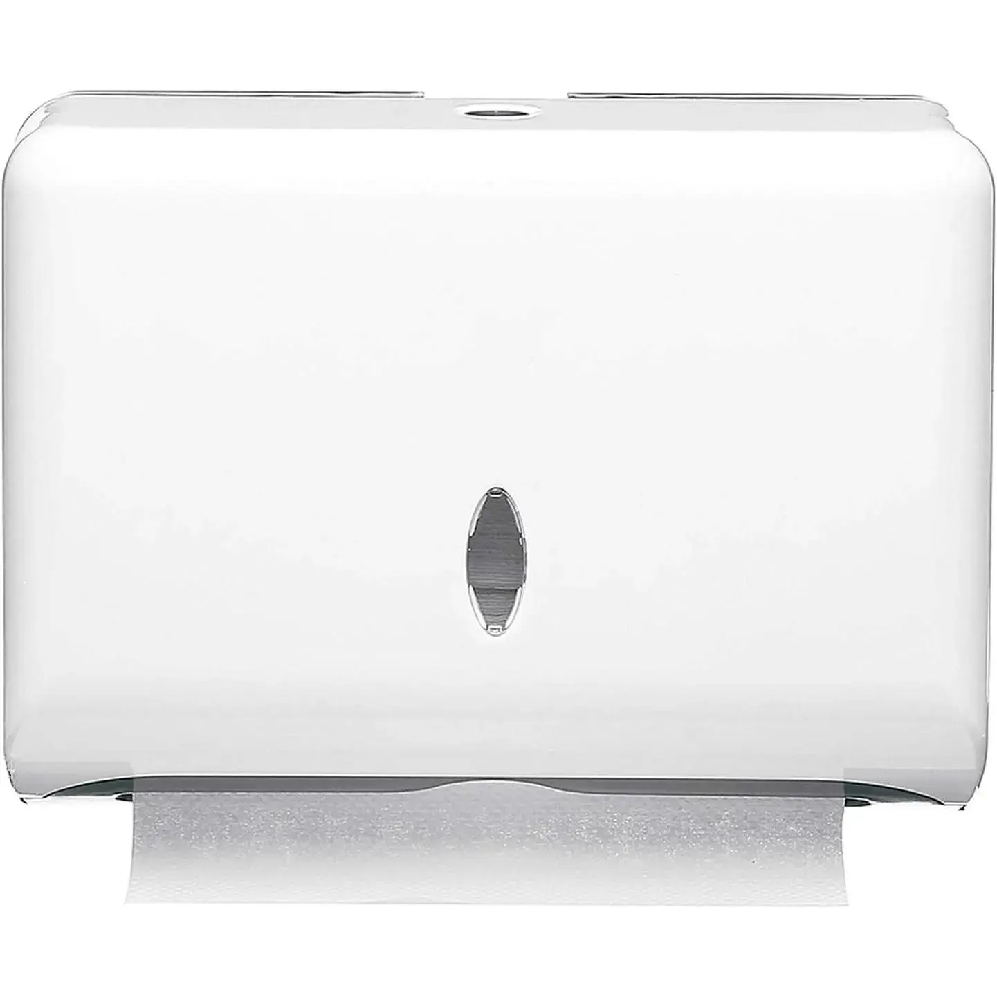 Paper Towel Dispensers, Commercial Toilet Tissue Dispensers Wall Mount Paper Towel Holder Multifold/C-Fold Paper Towel Dispenser for Kitchen and Restroom Decor (White)