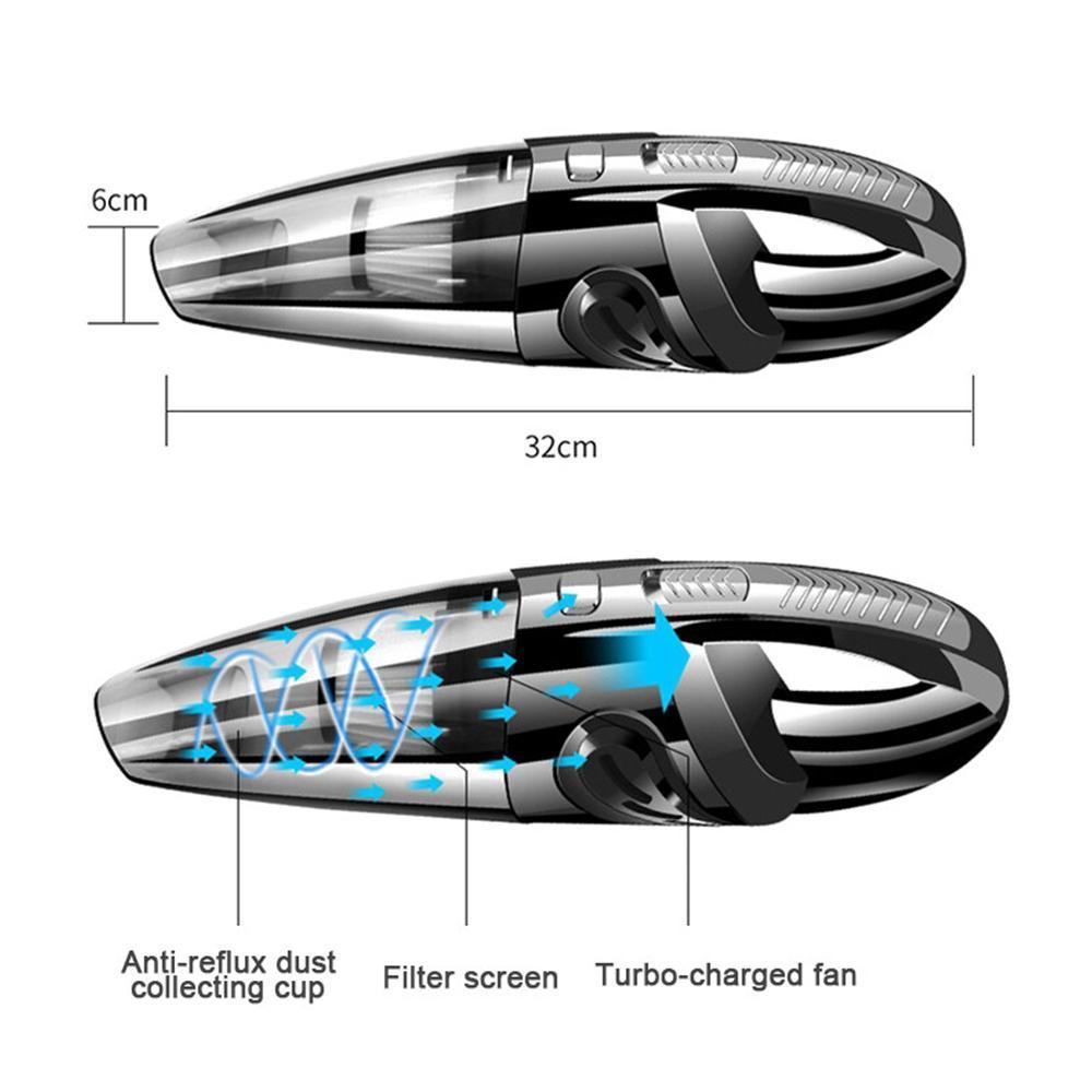 Portable Handheld Vacuum Cleaner Wireless, Powerful Suction Mini Vacuum, USB Charging for Car, RV, Home, Office Cleaning#Summervibes Portable Handheld Vacuum Cleaner Wireless, Powerful Suction Mini Vacuum, USB Charging for Car, RV, Home, Office Cleaning#Summervibes
