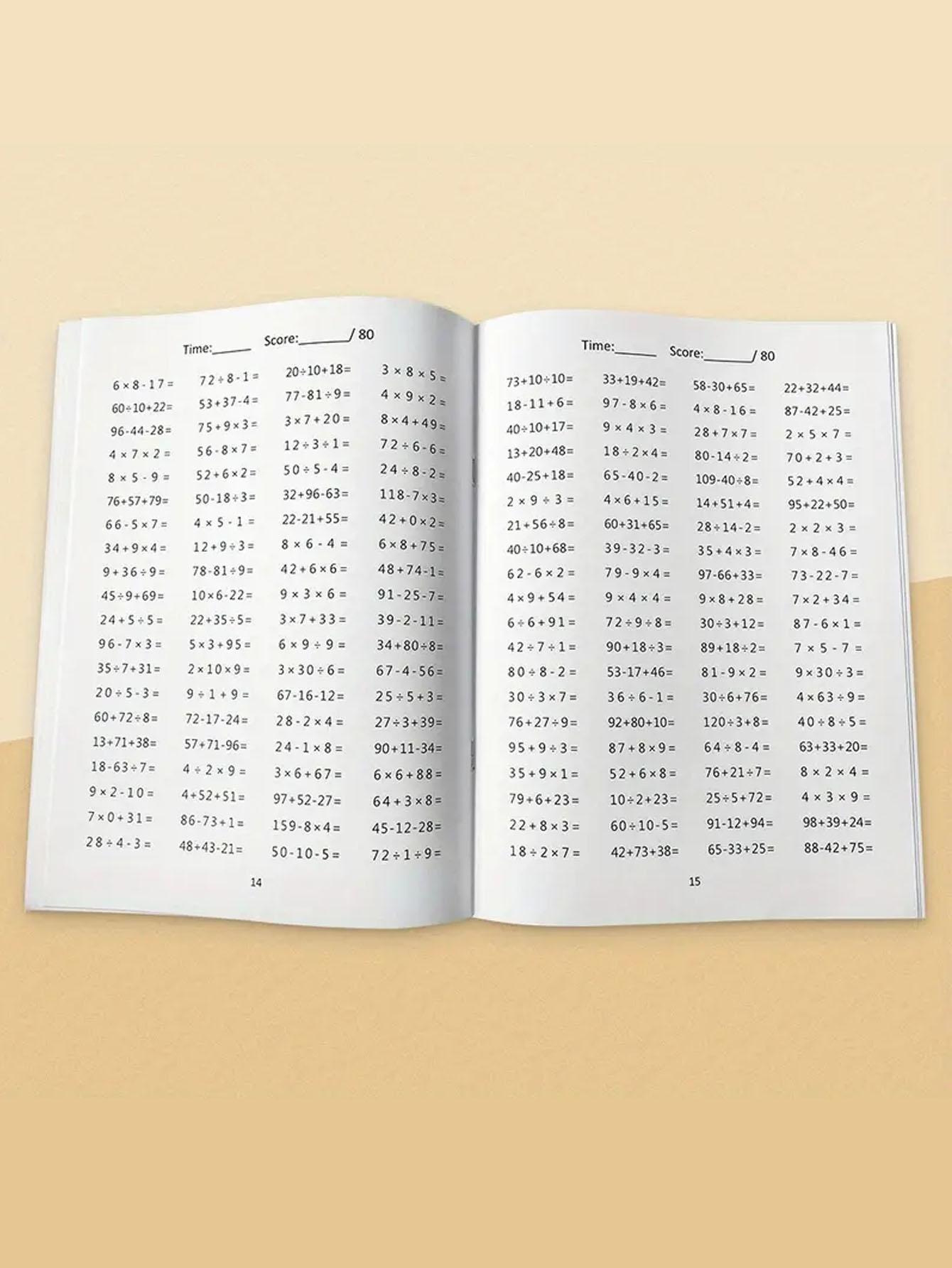 Multiplication and Division Workbook (including Handwriting Practice and Number Tracing) – A Math Workbook Suitable for Kindergarten To Primary School Levels, A Great Birthday and Holiday Gift, Suitable for School and Home Use.