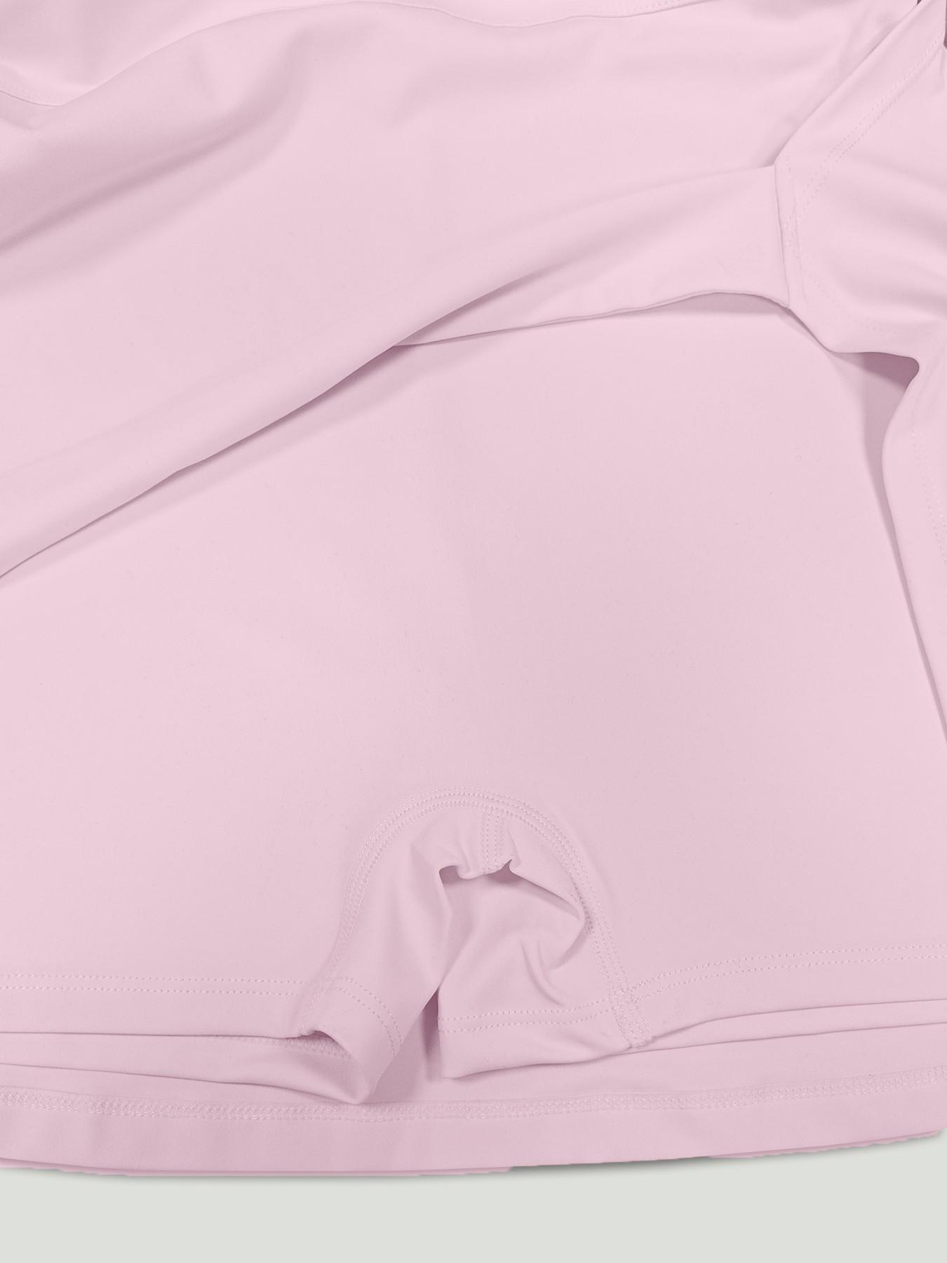 Women's Sporty Tennis Dress with Built-in Shorts, Backless Tight-Fit Yoga Athletic Dress for Gym and Outdoor Activities