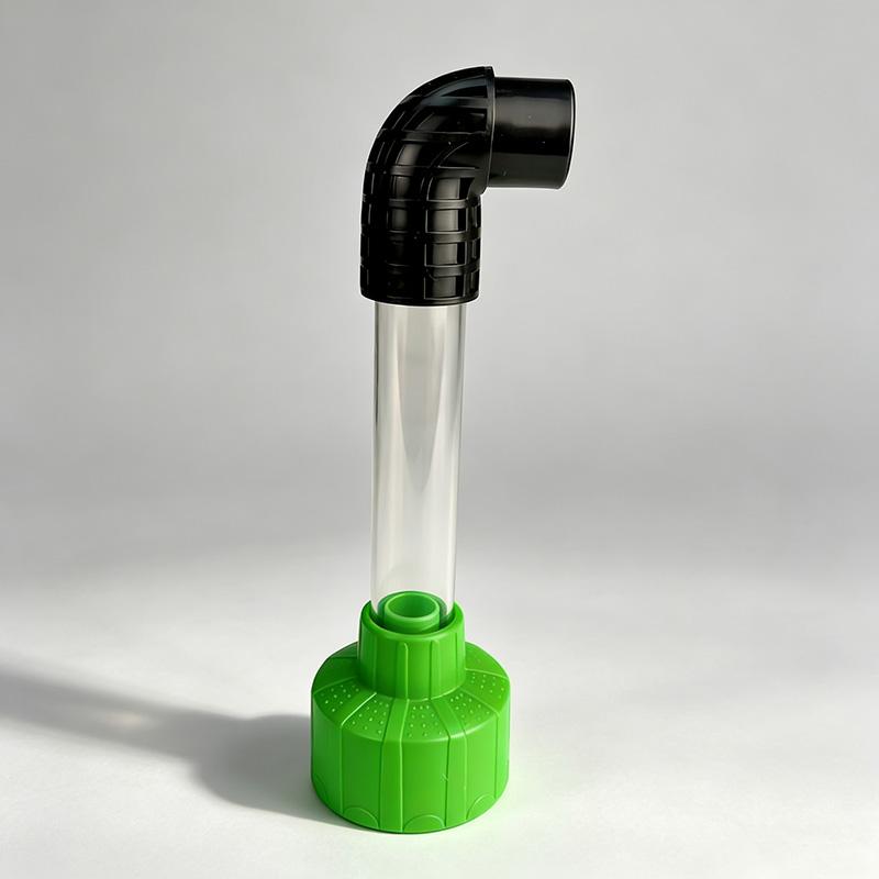 AC Drain Line Cleaner Adapter Evacuates & Unclog AC Drain Line - HVAC to PVC AC Drain Line Cleaner Tool - Universal Fit AC Drain Line Unclogger - AC Drain Line Cleaning Tool - Clear Visibility
