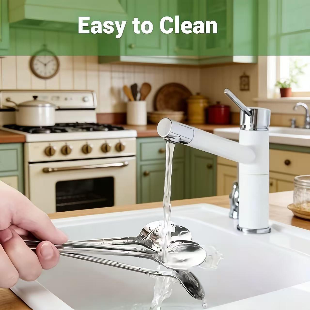 8-Piece Long Handle Ice Tea Spoon Set, Stainless Steel Coffee Scoop, Cocktail Bar Tool, Ideal for Dessert & Beverage Serving