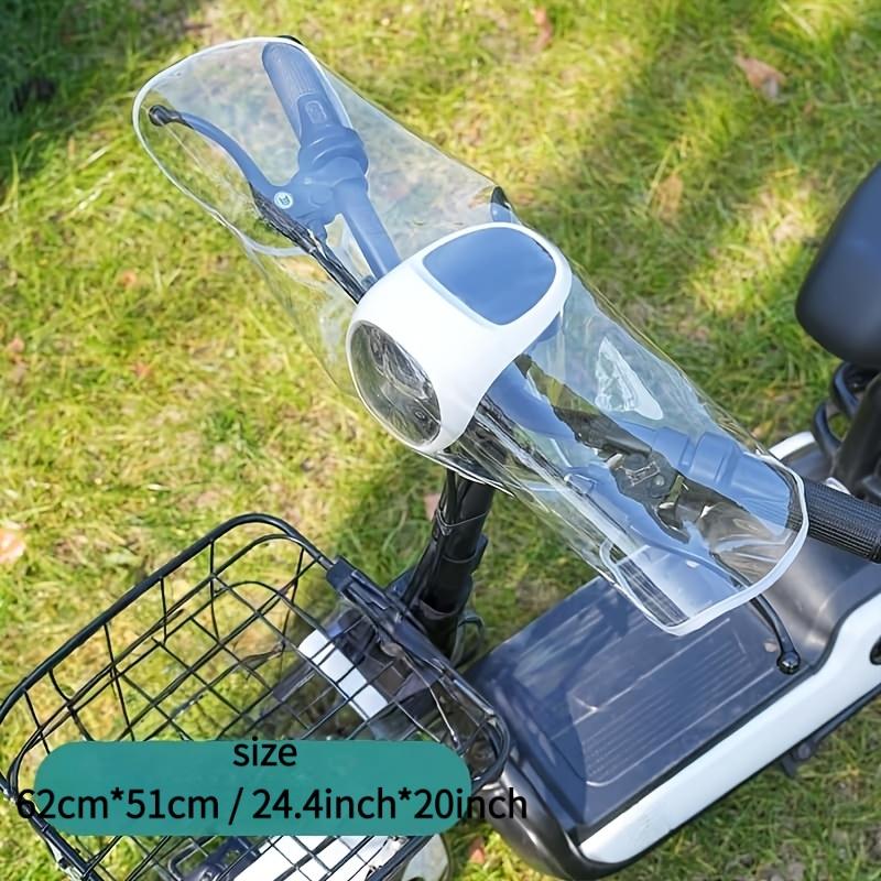 1pc Electric Vehicle Front Rain Cover, Center Console Dashboard Universal Handlebar Cover, Electric Vehicle Dashboard Rain Cover, Outdoor Riding Gear Cover