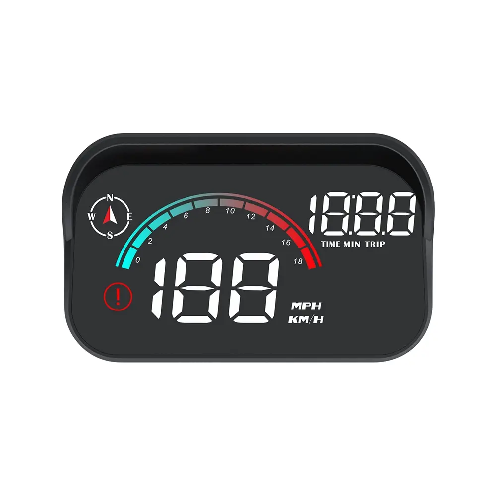 M22 Car Hud Display, Windshield Speedometer Projector, Digital GPS Speedometer, Speed and Over-Speed Display, Universal Front Screen, Car Speed Monitor
