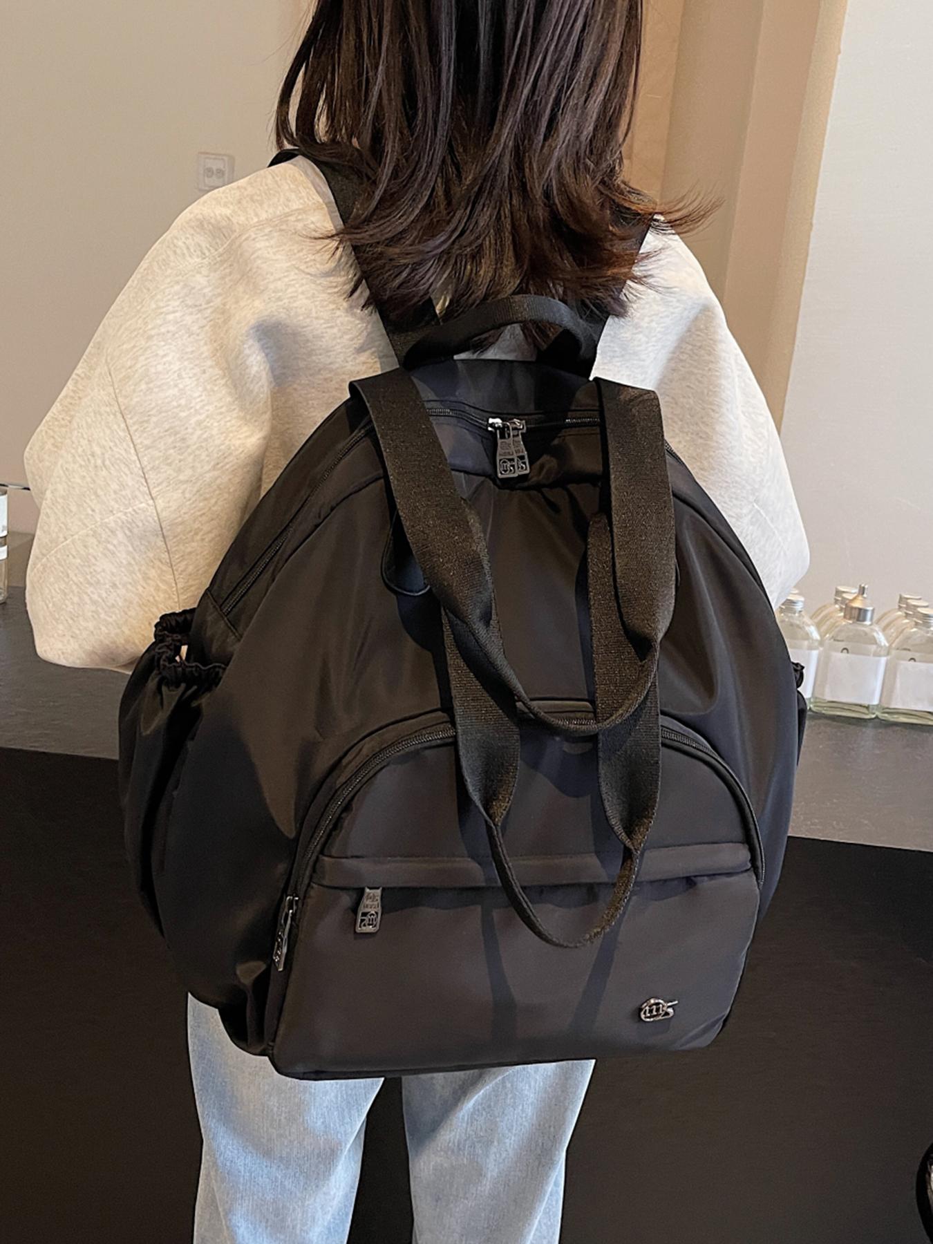 Lightweight travel women's backpack, casual and versatile shoulder bag, multifunctional shoulder bag with wet and dry separation, simple and fashionable shoulder commuter bag, suitable for commuting, travel and business trips, etc.