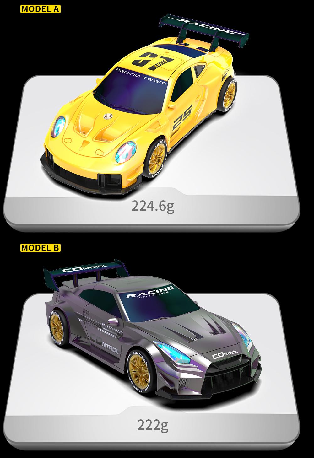 1:24 RC Drift Car, 2.4g Four-Wheel Remote Control Toy, LED Lights, Obstacle Props, Perfect Birthday Gift, Requires 2 Aa Batteries