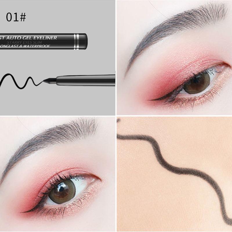 UOVOPENS famous craftsman, black eyeliner pen Gel Eyeliner ultra-thin eyeliner waterproof UP04