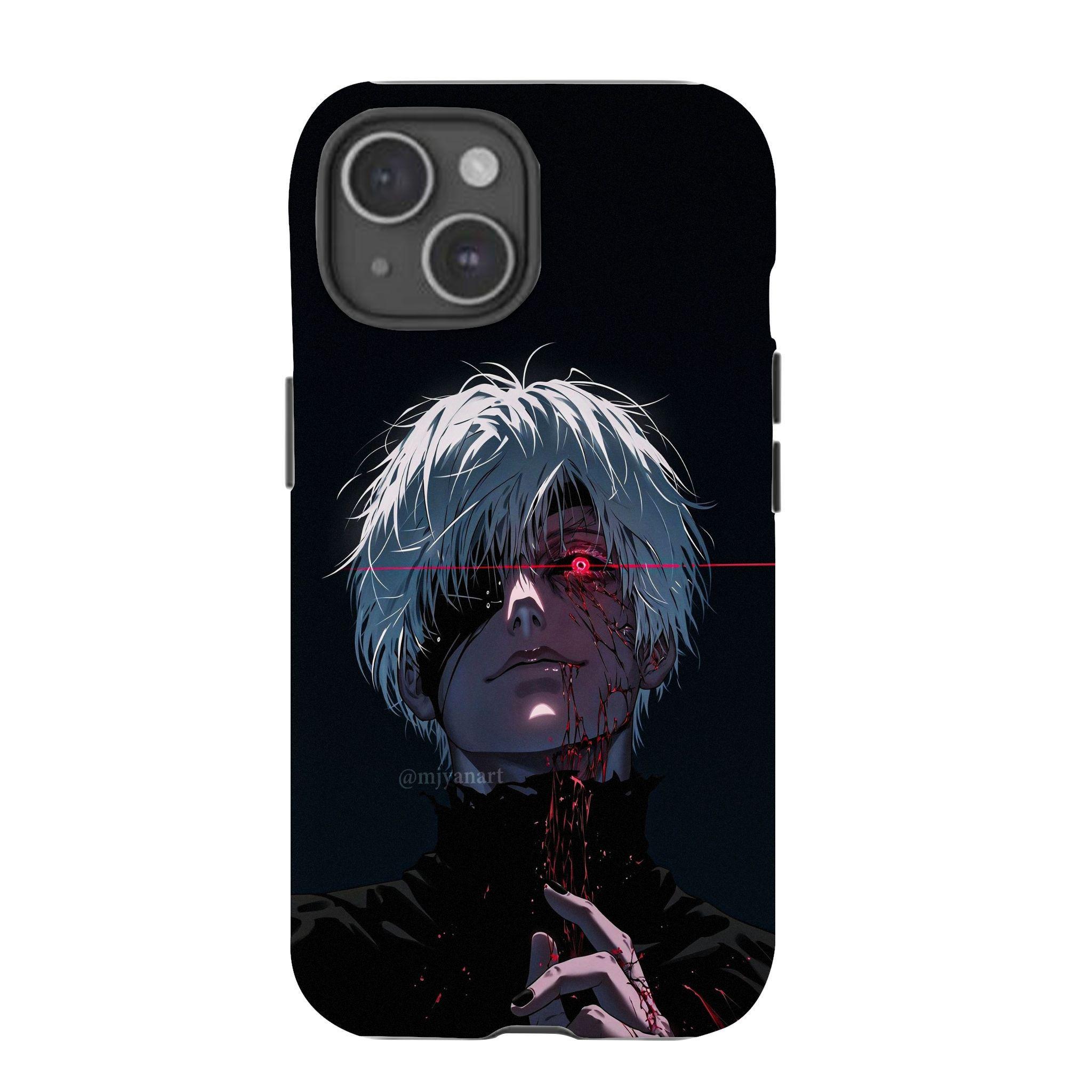 Tokyo Ghoul Double-layer durable phone Cases For iPhone 17 16 15 14 13 12 Promax Pro Plus, hard shell protection ,Unique design,best Gift