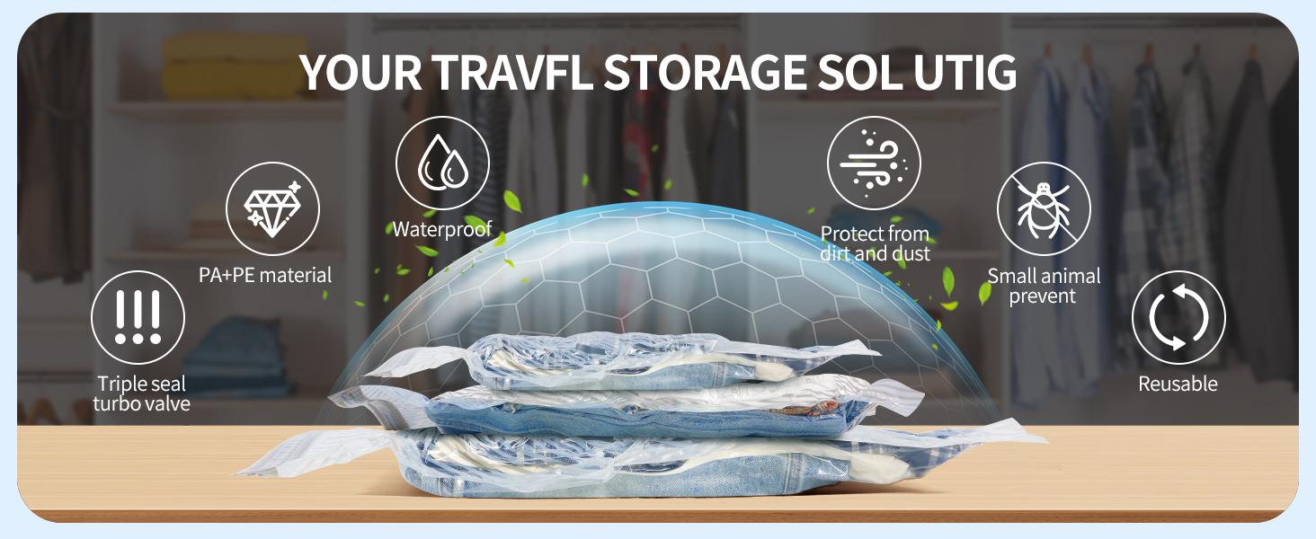 Cordless Travel Vacuum Storage Compression Bag Set ,bolsas para comprimir-27-Pack in 3 Sizes 140L/Min USB Rechargeable Handheld Pump for Clothes & Packing Perfect for Carry-On Suitcases Cordless Travel Vacuum Storage Compression Bag Set ,bolsas para comprimir-27-Pack in 3 Sizes 140L/Min USB Rechargeable Handheld Pump for Clothes & Packing Perfect for Carry-On Suitcases