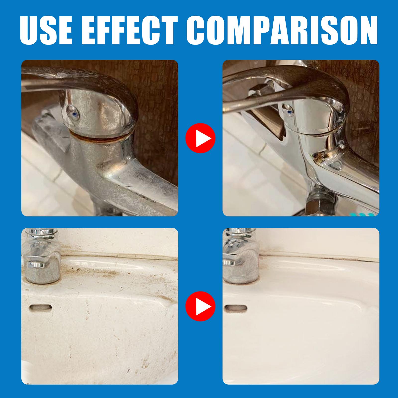 Jue-Fish Bathroom Cleaner Shower Room Bathtub Cleaning Scale Hand Washing Basin Clean Home Cleaning Agent