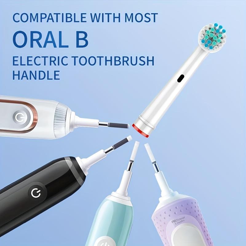 Replacement Toothbrush Heads Compatible Oral B Pro Series, Soft Bristles Gentle Cleaning Essential Dental Care Hygiene Family Use