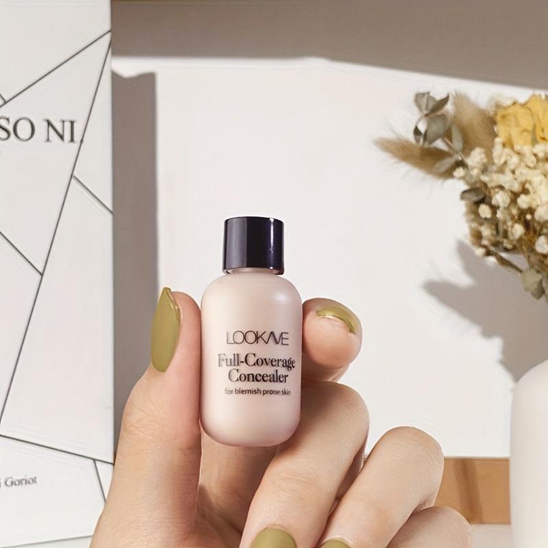 Lightweight and Compact Mini Liquid Concealer - High Coverage To Conceal Blemishes, Dark Circles, and Imperfections, Travel-sized, Makeup