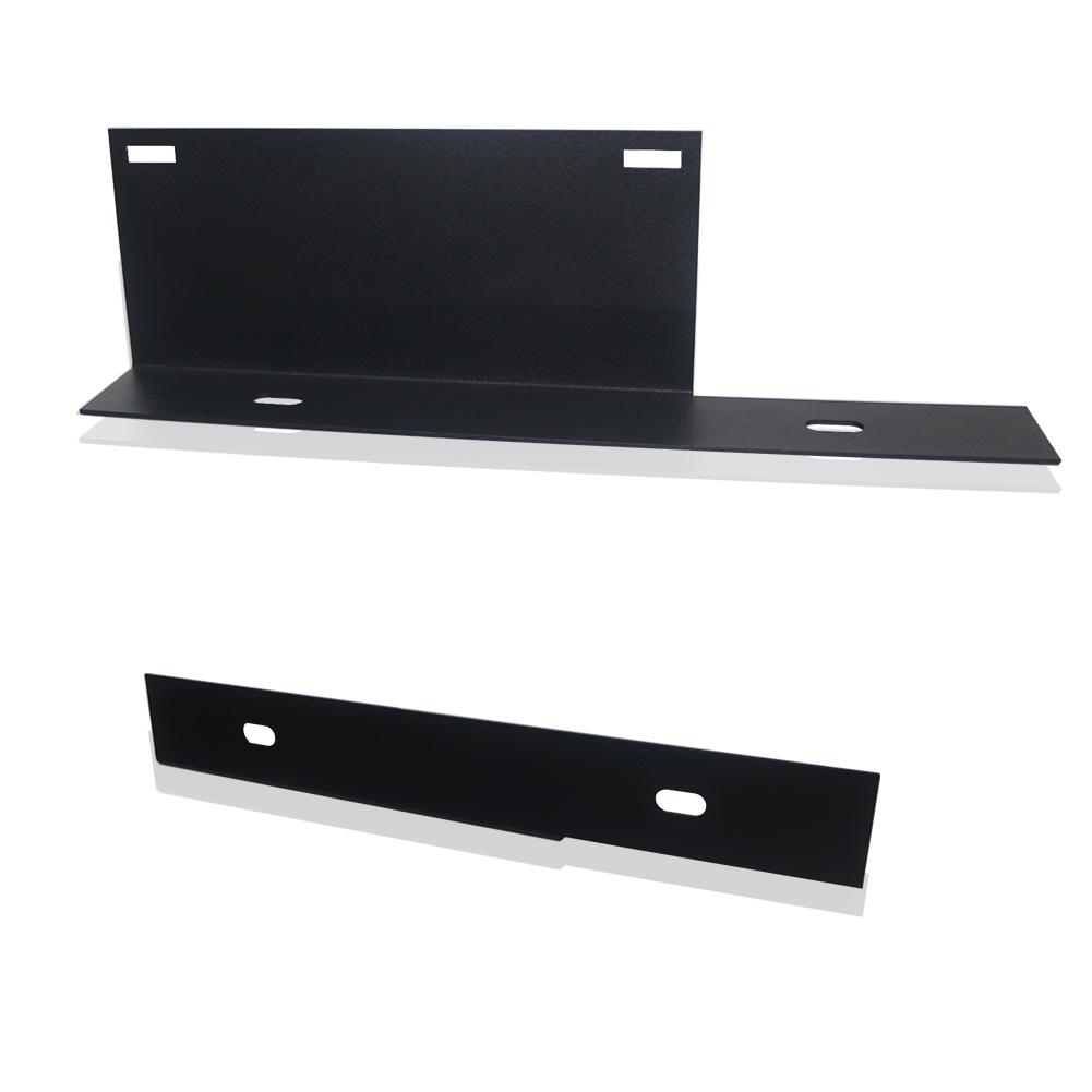 1pc No Drilling Required Front Bumper License Plate Mount Bracket Relocator Holder Kit For Ford Mustang 2015-2023 Car Accessories