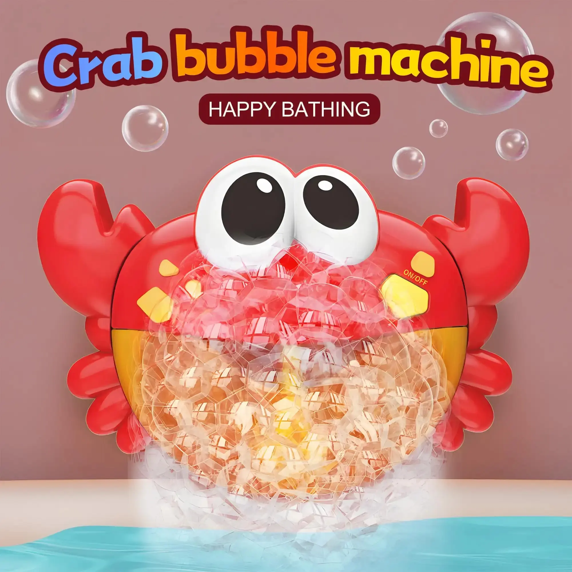 Bubble Bath Machine for Kids, Fun Bubble Maker Toy for Bathtime Playtime, Safe & Durable Design for Bathroom Entertainment, Portable Bubbler--Live auction--Live auction