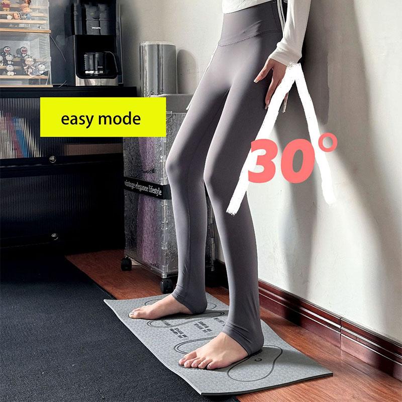 Squat Support Pad with Foot Placement Guide – Non-Slip Foam Platform for Proper Stance in Deadlifts & Squats – Home Gym Leg Workout Mat for Ankle & Knee Support