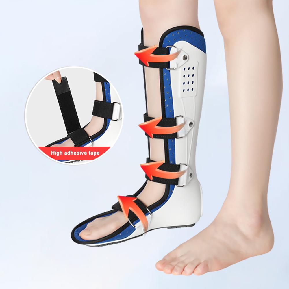 Walking Boots Shoe Sprained Ankle, Plantar Fasciitis Relief Men & Women Support Left or Right Foot Leg Boots For Recovery Fracture Shoe Fits Men and Women Healthcare  Tool support sleeve plantar fasciitis Multicolor