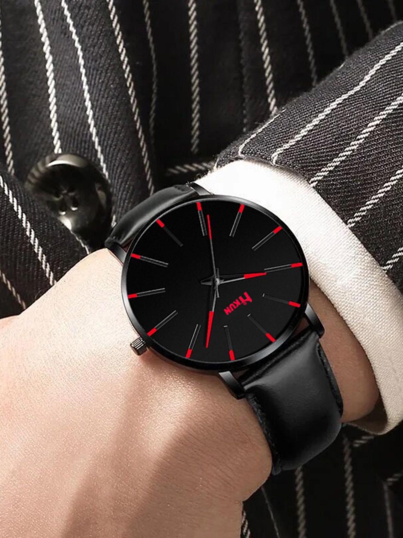 Men's Business Fashion Set, Includes Sunglasses, Watch, Prayer Beads, Ideal for Ramadan, Thanksgiving, Father's Day Gifts