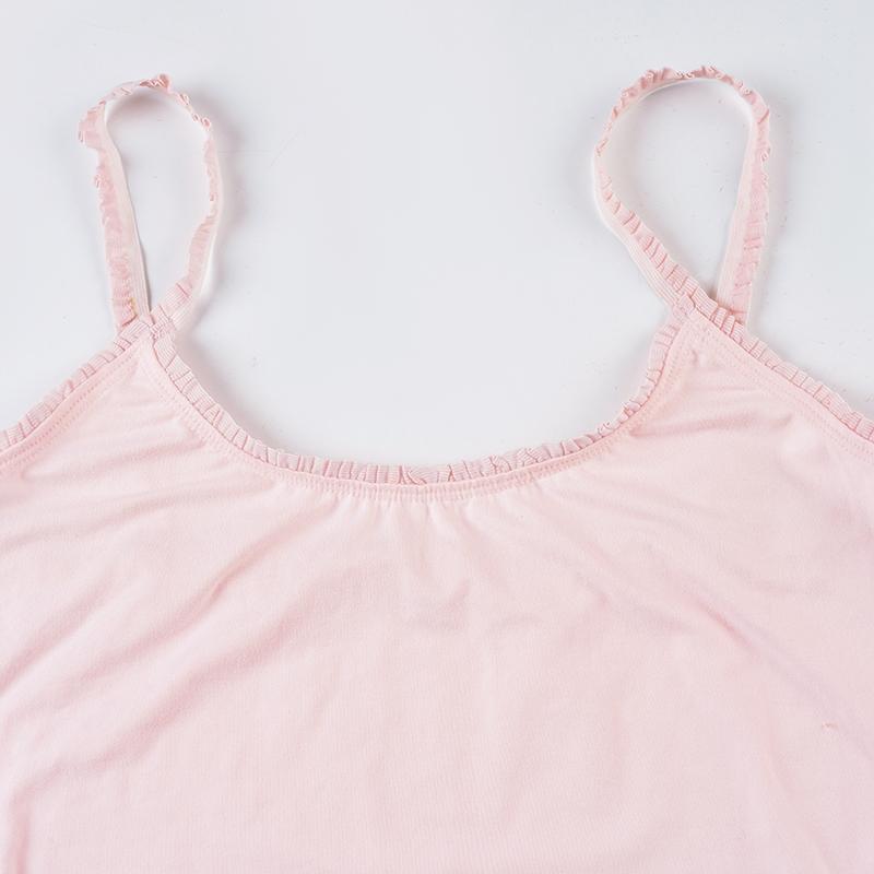 Casual Tight-Fit Lace Trim Side Drawstring Crop Top & Shorts Set, Summer Street Style Two-Piece, Sweet Solid Color