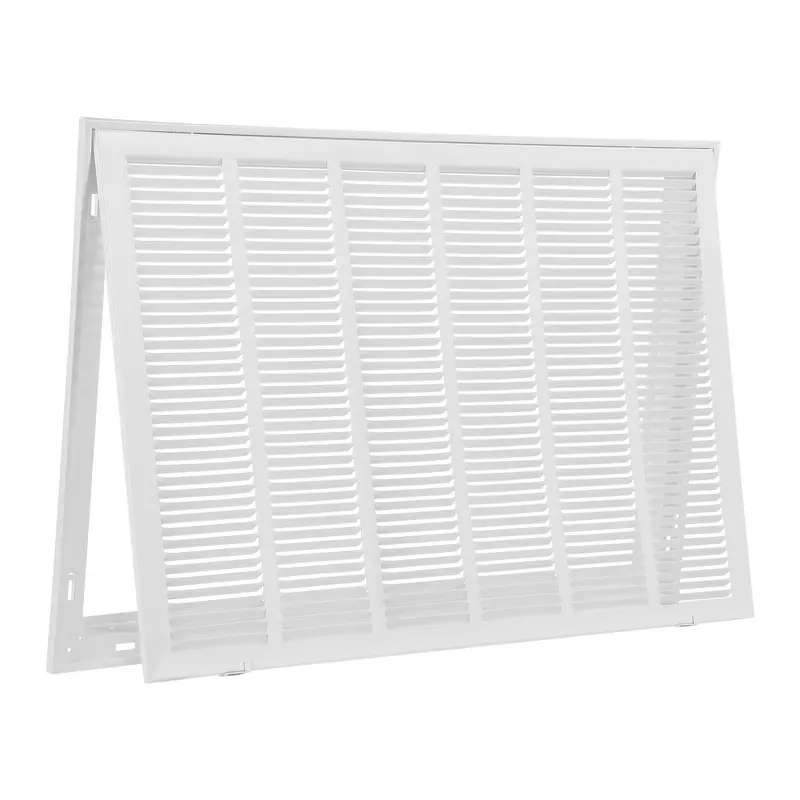 【toolupgrade】VEVOR Return Air Filter Grille, Fits W30x H20 Inch Duct Opening, Filter Not Included, Return Air Vent Cover for Wall, Powder-Coated Steel Return Air Grill Detachable Face/Door for 1 inch Filters