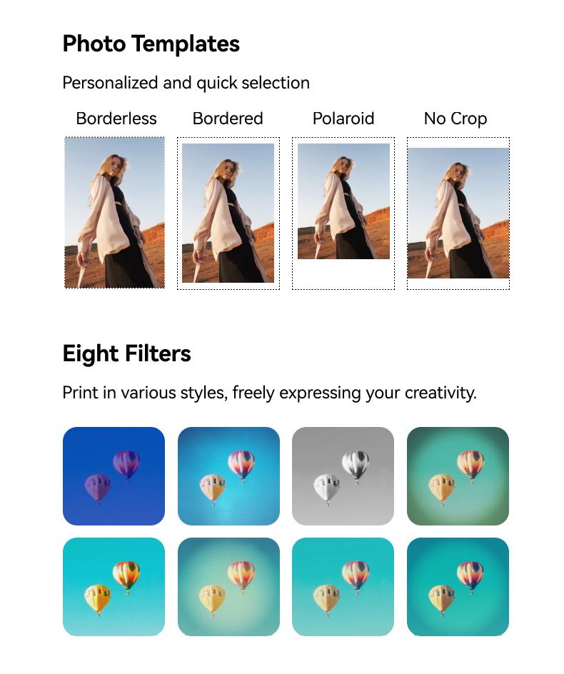 【TikTokShopFallDealsForYou】TELESIN Instant Camera Kit – Bluetooth Pocket Photo Printer with Magnetic Case, ZINK Inkless Printing, Adhesive Photos, Works with Foldable Phones, Perfect On-the-Go Gift for Moms