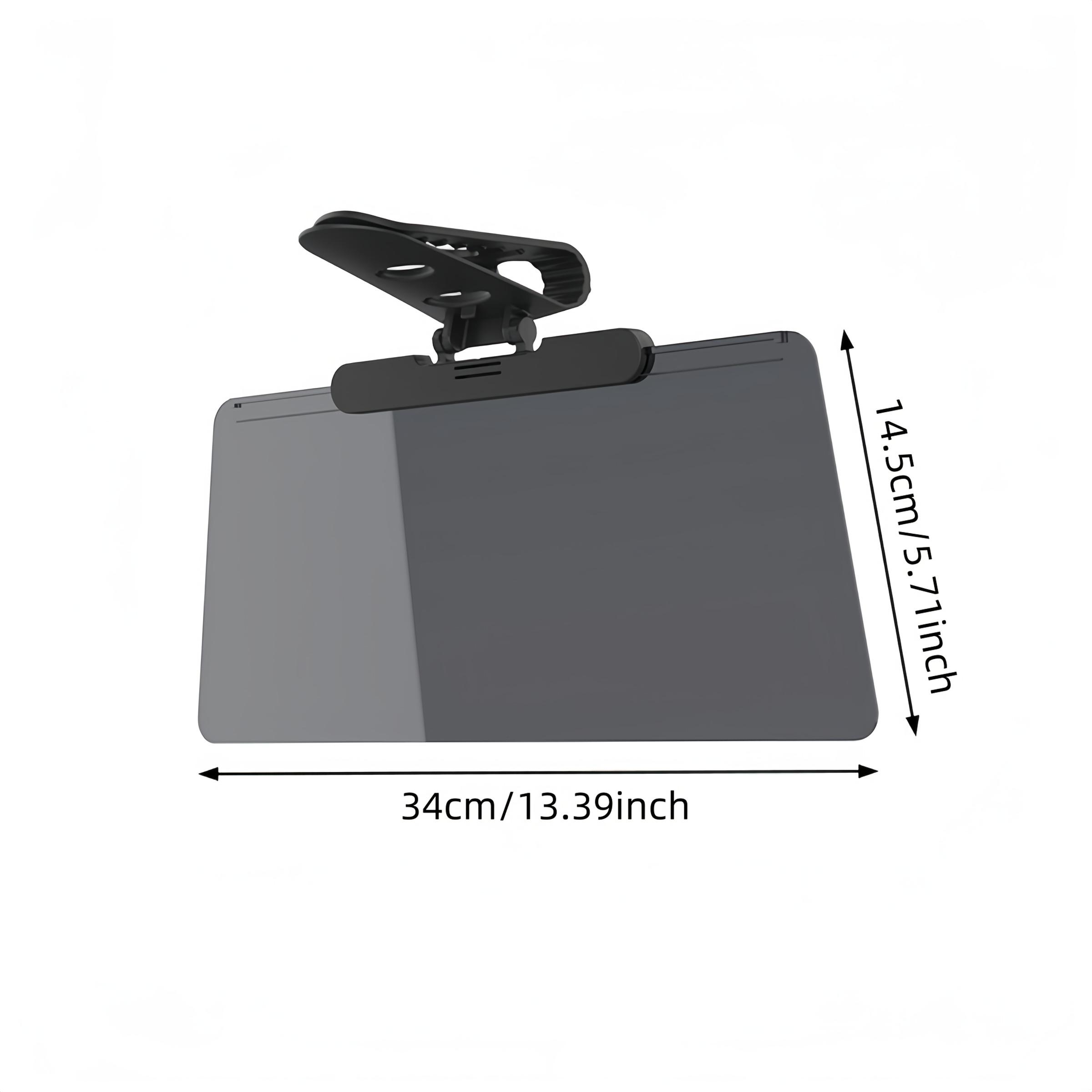 Car Sun Visor Extension Kit, Universal Anti-Glare Polarized Sunshade, Easy Installation, Push-Pull Retractable Shade, UV Protection