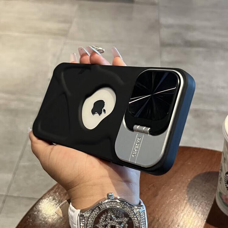 New Magnetic iPhone 17/16/15/14/13/12/11 Pro Max Compatible Case with Lens Holder 17 Pro Stylish and Minimalist Design 16 Plus Shockproof Protective Case